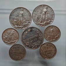 Lotto 7 Monete 2 Centesimi Prora Centesimo Regno D'Italia Vittorio Emanuele III 