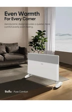 Ballu Convection Panel Space Heater 1500W Whole Room Heater for Indoor w/ remote