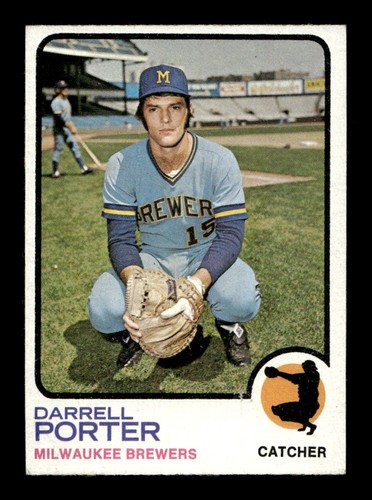 Darrell Porter #582 1973 Topps card