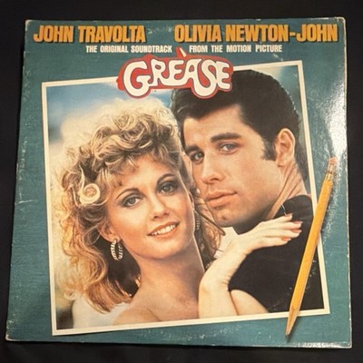 Grease Original Soundtrack Double LP RSO Records 1978 Travolta Newton-John Vinyl
