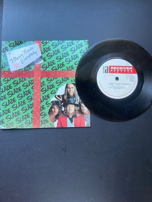 Slade Merry Xmas Everybody Don't Blame Me Import England Vinyl 45 RPM