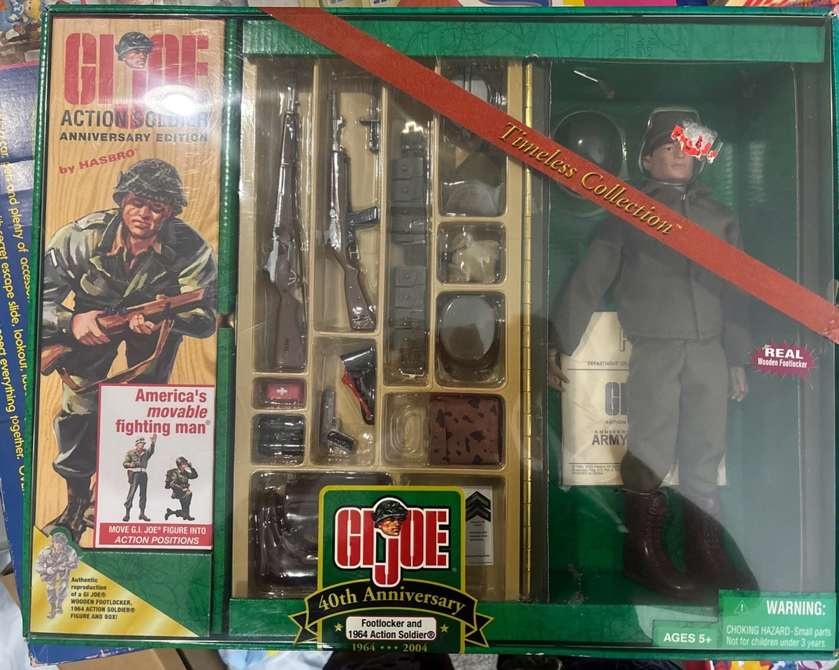 Hasbro Wooden G.I. Joe Military & Adventure Action Figures for