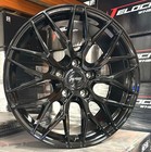 19 AUDI A3 S3 RS3 VELOCITY VF1 FLOW FORMED GLOSS BLACK 85J ALLOYS X4