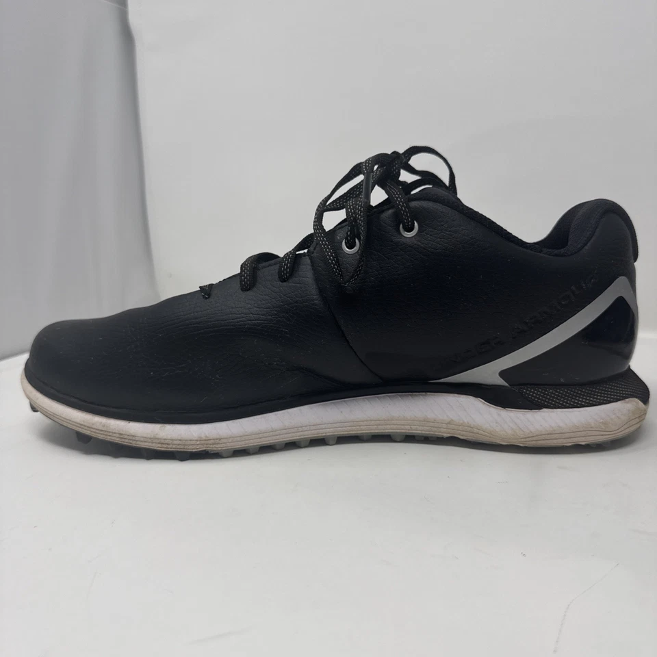 Zapatos de golf Under Armour UA HOVR Fade 2 sin clavos para hombre talla 12 negros Foto 4 de 4