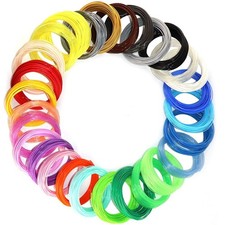 28Colors PLA 3D Printing Pen Filament Refill, Each Color 10 Feet, Total 280 F...