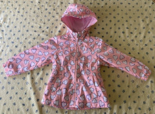 Oshkosh B'gosh Todd Girl's Lined Hooded Windbreaker Jacket Size 2T pre-owned 