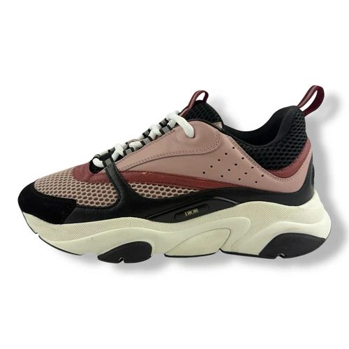 Baskets homme Dior B22 rose/noir taille UK 8,5 EU 42,5