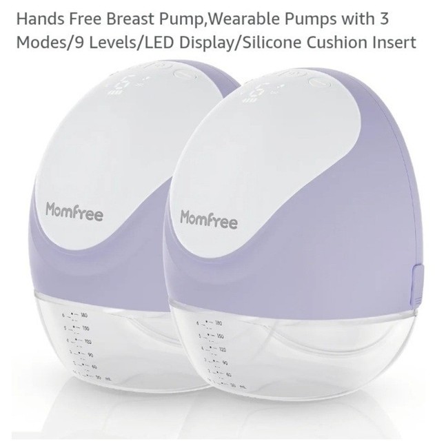 NEW Double Wearable Breast Pump