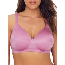 PO Vanity Fair 40C Beyond Comfort Full Figure Wirefree Bra 71282 Pink 129559