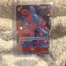 Bandai One Piece Card Game Uta Film Super Rare Alt Art Foil 7000 Power