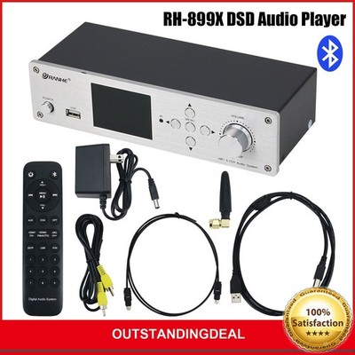 RH-899X DSD Audio Player Lossless DTS/AC3 Decoding Audio Player 3xES9023P Chip #