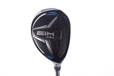 TaylorMade SIM MAX 28* 6H Hybrid Regular Flex KBS MAX Graphite Iron Excellent