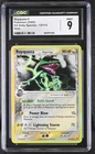 CGC 9 MINT Rayquaza 2005 EX Delta Species 13/113 Holo Pokemon Card
