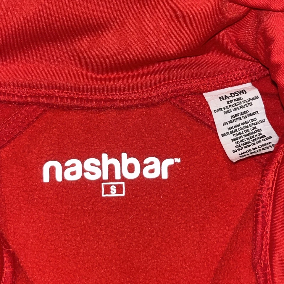 Chaqueta térmica de ciclismo Nashbar Derby Softshell - talla pequeña - clima frío - roja Foto 3 de 4