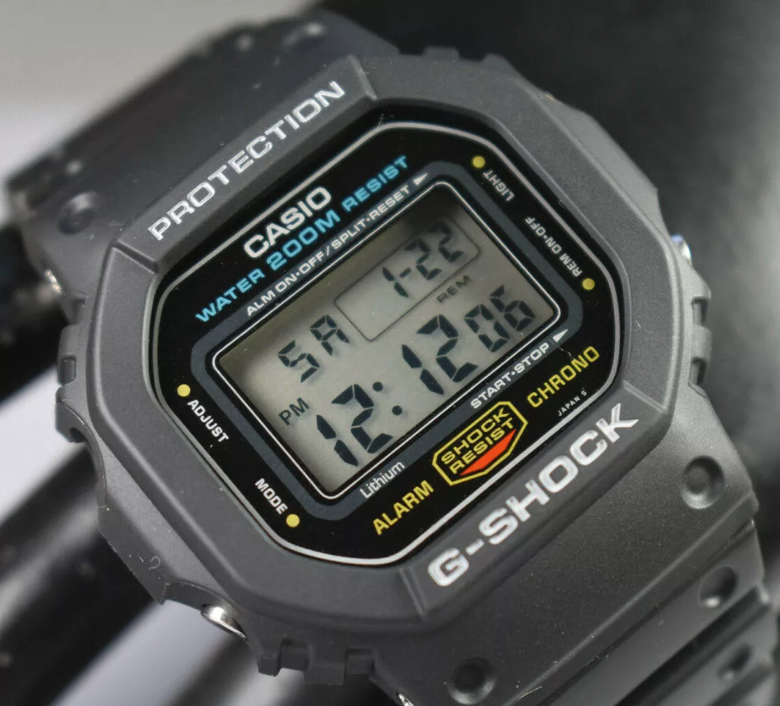 VINTAGE! Casio G-SHOCK DW-5600C Japan H module 901 (Speed) '94 Screw Back  Model