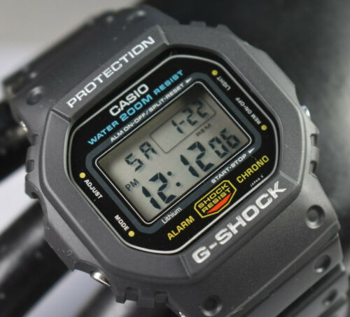 VINTAGE! Casio G-SHOCK DW-5600C Japan H module 901 (Speed) '94 Screw Back Model - Picture 1 of 10