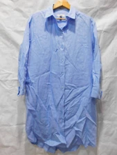 COS 100% Linen Button Front Shirt Dress Size USA 10