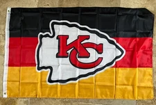 Kansas City Chiefs Germany NFL Flag 3x5 Feet US SELLER