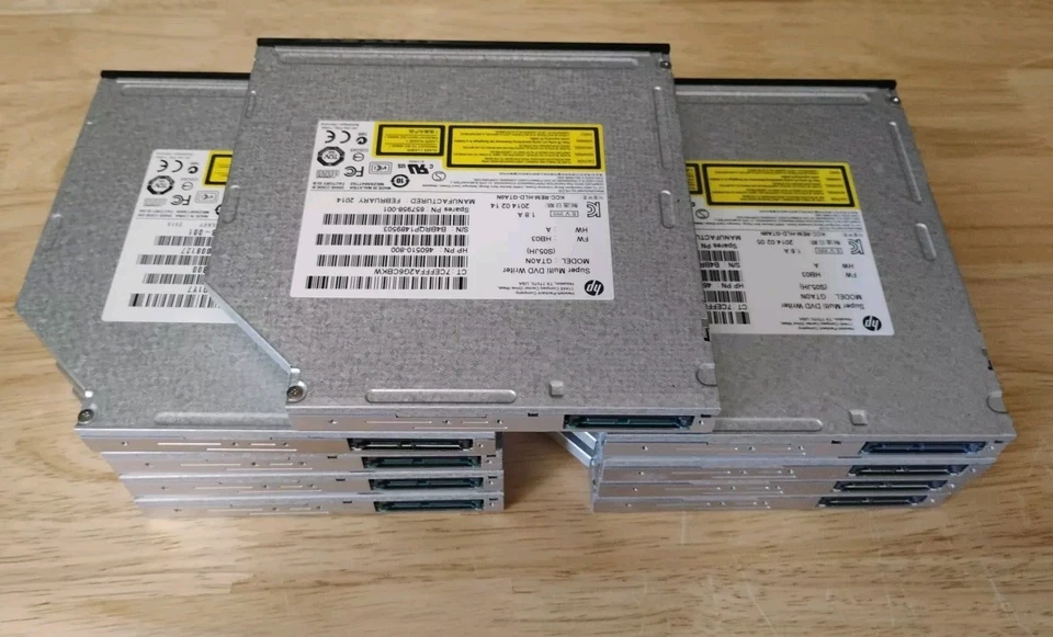 Lot Of 9 DVD Burner Optical Drive for HL GTA0N Laptop 12.7MM SATA . #Y541 - Image 3 of 3
