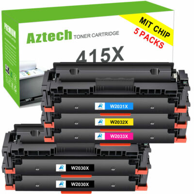 Mit chip XXL Toner Für HP 415X w2030x LaserJet Pro M454DN MFP M479DW FDW FDN FNW