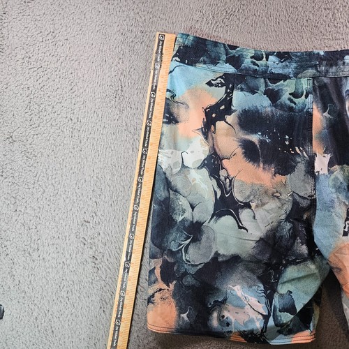 NWT Volcom Stoneys Board Shorts Swim Trunks Men 40 No Liner Abstract Blue Tone - Picture 10 of 12