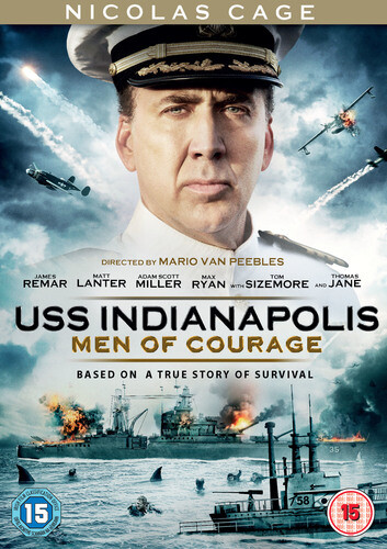 USS Indianapolis: Men of Courage DVD (2017) Nicolas Cage, Van Peebles (DIR) - Picture 1 of 2
