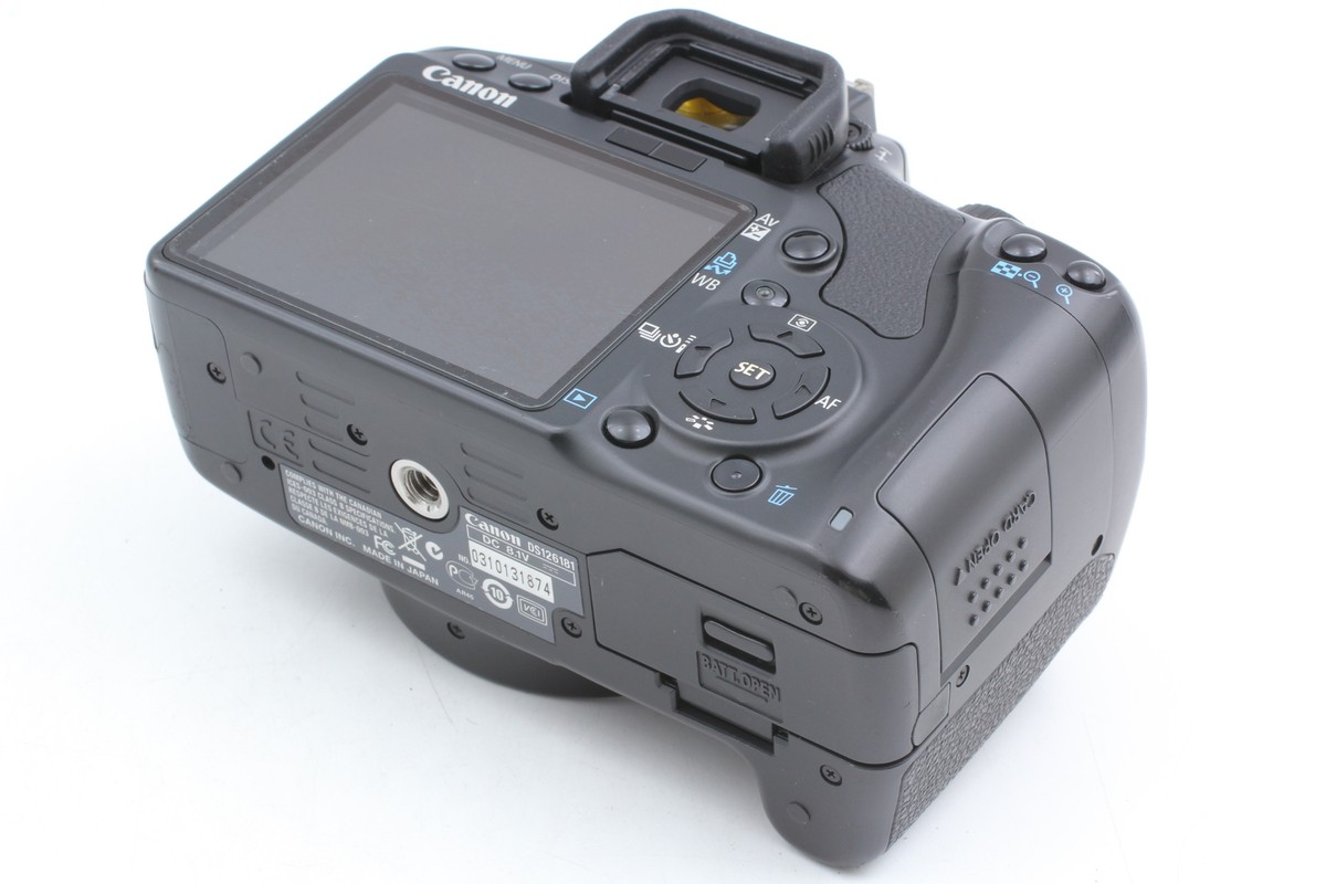 Exc+5] Canon EOS Kiss X2 DSLR Camera w/18-55mm Lens From