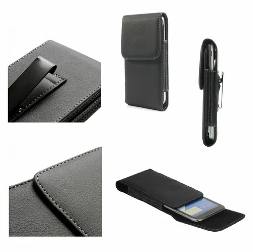 for LeEco Le 2 Pro X25 Case Metal Belt Clip Synthetic Leather Vertical Premium