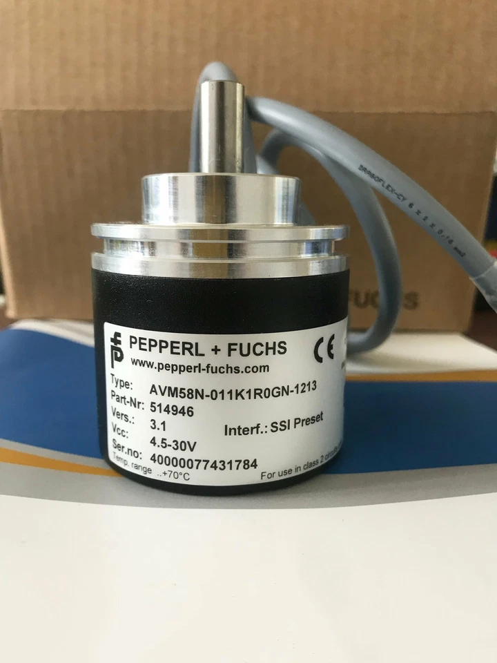 1PCS New For Pepperl+Fuchs AVM58N-011K1R0GN-1213 Encoder Via DHL or FedEx - Image 4 of 4