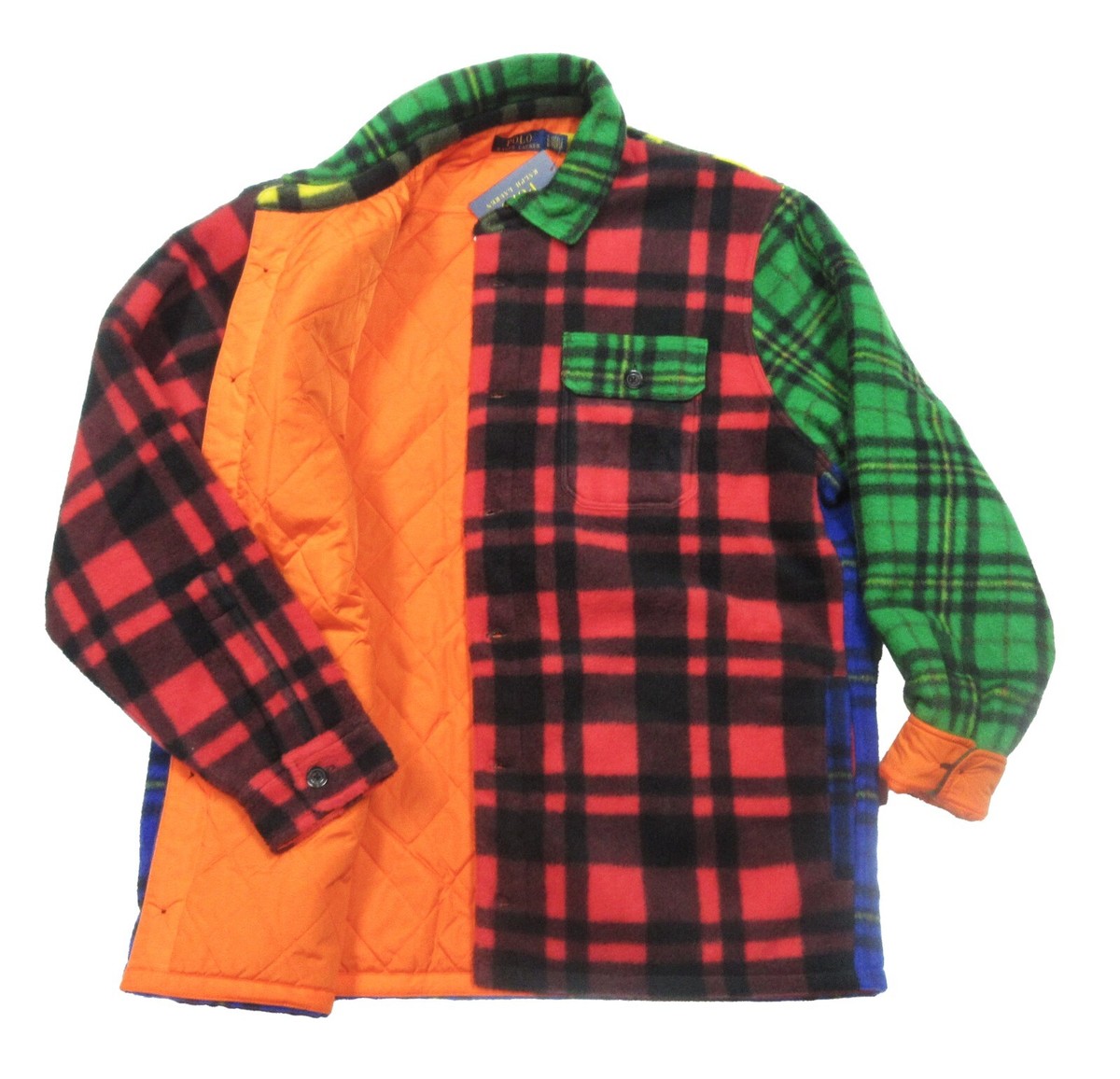 Polo Ralph Lauren Men's Multicolor Plaid Brushed Fleece