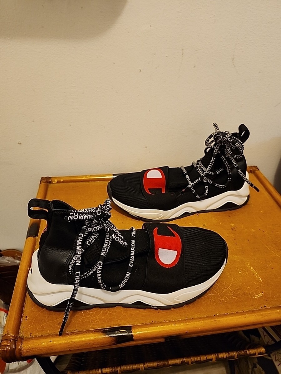 Champion Rally Pro Black White Athletic Shoes Men display picture 2