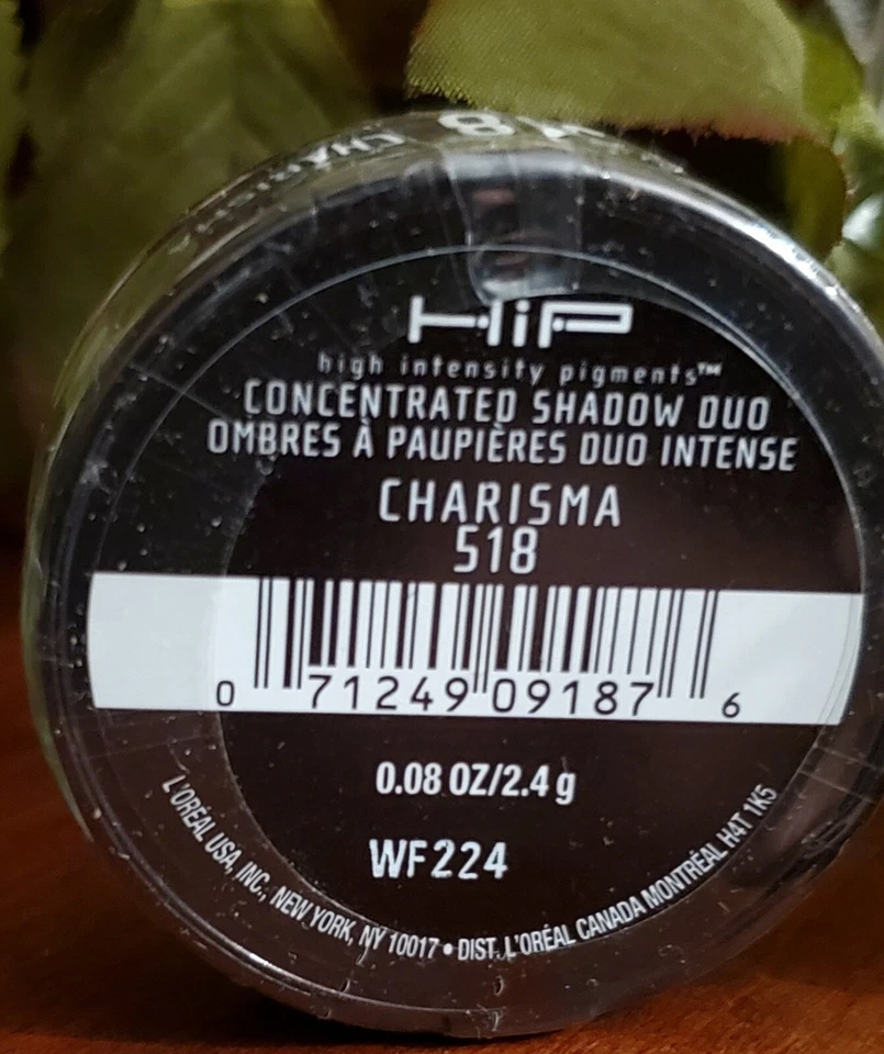 L'oreal HIP Concentrated Eye Shadow #518 CHARISMA Discontinued SEALED AUTHENTIC - Image 2 of 2