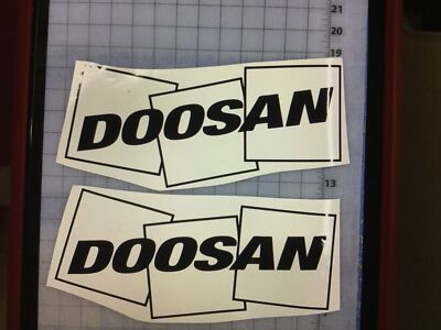 Doosan P185 Decal Kit Compressore D'aria - 3M Vinyl - Foto 2