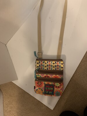 Lily Bloom Colorful Crossbody Purse Bag Organizer 108833 | eBay