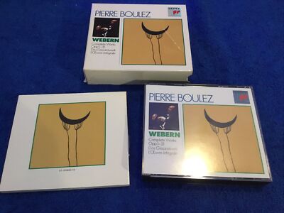 Webern Complete Works Opp 1-31 Das Gesamtwerk L'Oeuvre Intégrale SM3K 45845