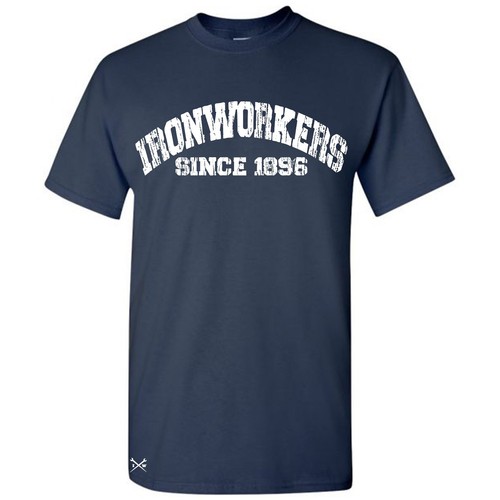 IRONWORKER T-SHIRT | WELDER T-SHIRT| BLUE COLLAR T-SHIRT| IRONWORKER GEAR | - Picture 2 of 2