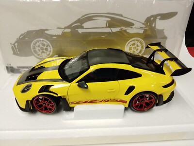 Minichamps Porsche 911 (992) GT3 RS Yellow Weissach Package