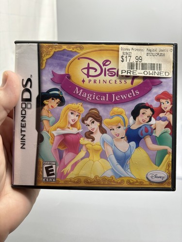 Disney Princess Magical Jewels Nintendo DS Game With Box And Manual - Picture 4 of 4