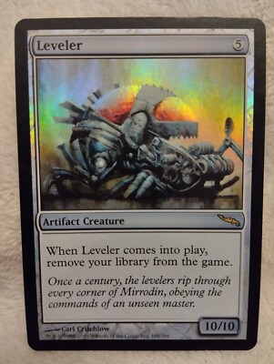 Magic the Gathering LEVELER FOIL ENG LP Mirrodin 2003 Rare