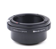 Dollice Nikon F G DX Lens to Fujifilm X mount FX Adapter X-Pro2 E2 M1 T2 camera