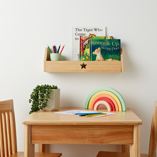 (ONLY ONE CHAIR INCLUDED) EX DISPLAY Haus Projekt Kids TABLE Wood Dining table - Picture 3 of 8