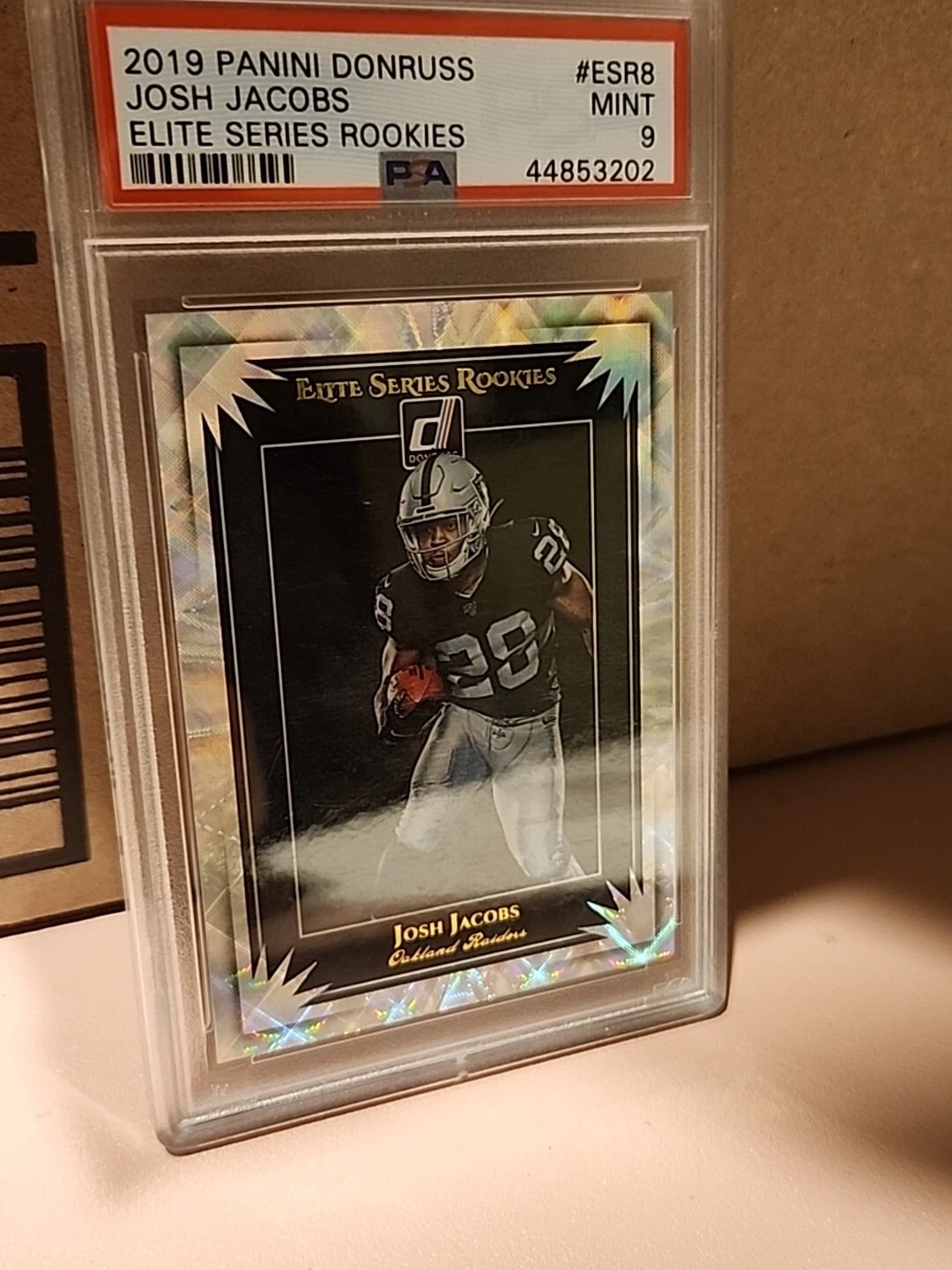 Josh Jacobs Panini Donruss Elite Series Rookies #ESR8 Base