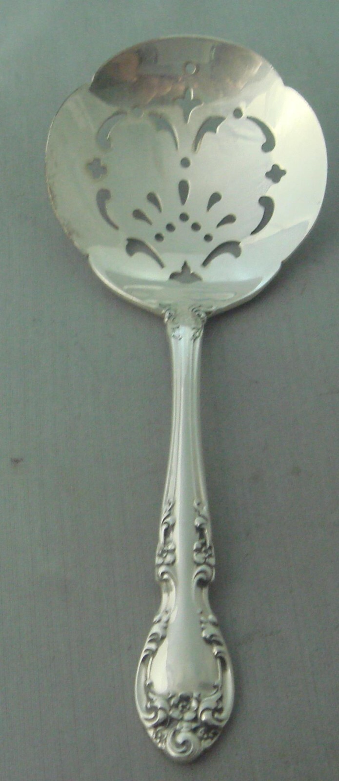 Gorham Melrose Sterling Silver Bon Bon Spoon Falak Tayyeb Platinum