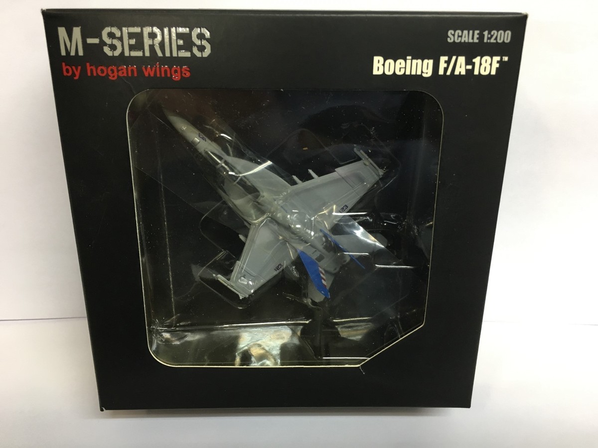M-SERIES Hogan Wings 1/200 FA-18F ホーネット F/A-18E Super Hornet 1:200 Diecast Model - Hogan Wings HG