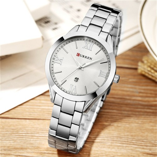 CURREN Gold Uhr Damenuhren Top Marke Luxus Damen Buinsess Armbanduhr Geschenk - Bild 13 von 26