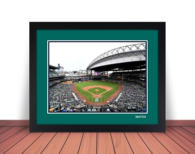 #ad Framed SEATTLE MARINERS T Mobile Park Photo Stadium Picture 8x10 or 11x14 SCG $49.95