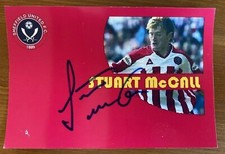 Stuart McCall Sheffield United Autograph Signed Postcard Print Photo