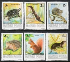 Wildlife Conservation Hungary #3035 - 3040 Mint NH Complete 1986 Set of 6