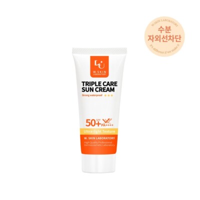W.SKIN LABORATORY Triple Care Sun Cream 60ml SPF50+ PA++++ K-Beauty
