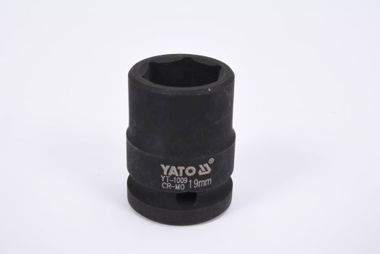 1X KRAFT-STECKSCHLÜSSEL Nuss 19 MM 1/2 Zoll Yato YT-1009-image